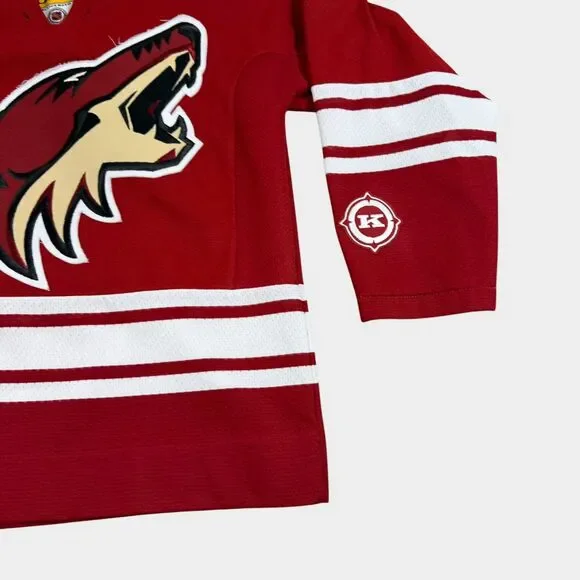 Vintage Phoenix Arizona Coyotes NHL Hockey Jersey Koho Red Youth Small/Medium S/ - Picture 6 of 11